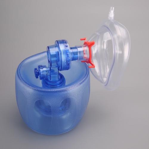 Single use PVC anesthesia mask