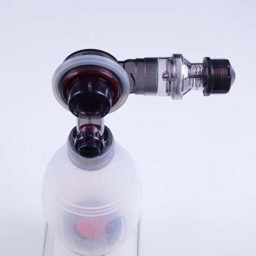 Reusable adjustable PEEP valve