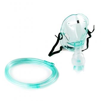 Transparent nebulizer mask with tubing