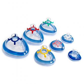  PVC Anesthesia Masks With Ultra Soft Cushion 