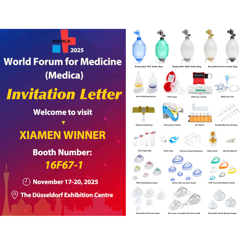 MEDICA Xiamen Gewinner Medical präsentiert innovative Notfallanästhesie- und Beatmungslösungen auf der Düsseldorfer Messe
