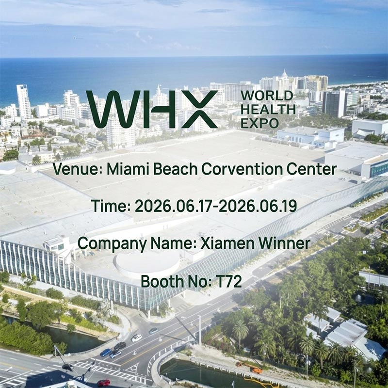 Besuchen Sie Xiamen Tianzuo/Winner auf der WHX World Health Expo 2026 – Stand T72, Miami Beach