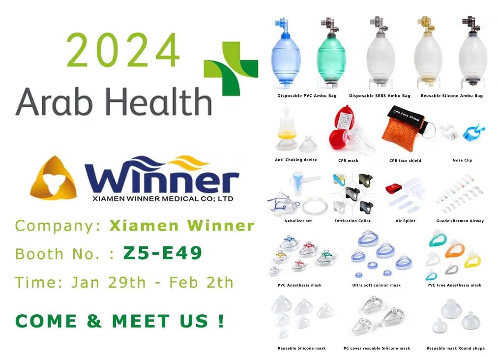 Xiamen-Gewinner Medical glänzt auf der Arab Health 2024 in Dubai
        