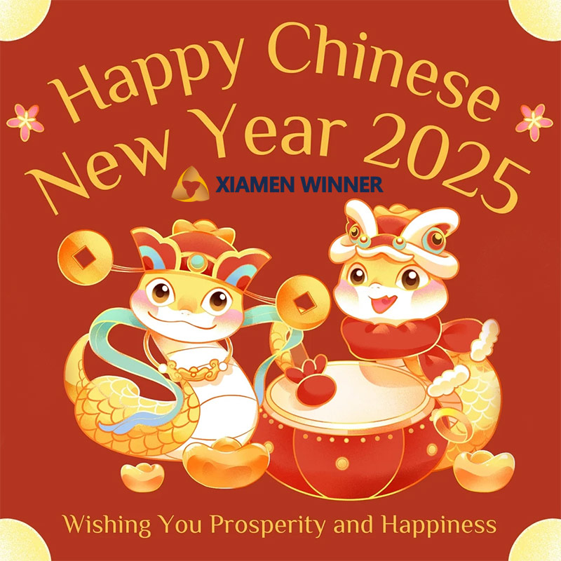Frohes chinesisches Neujahr 2025